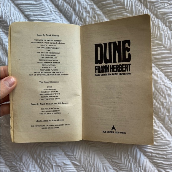 DUNE - Ace Special 25th Anniversary Edition 1990 - Picture 4 of 5
